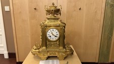 Louis XVI style gilt bronze clock, 19th century na sprzedaż  PL