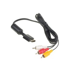 Cabo AV de áudio vídeo composto para Sony PlayStation PS1 PS2 PS3 AV em perfeito estado 6Z comprar usado  Enviando para Brazil