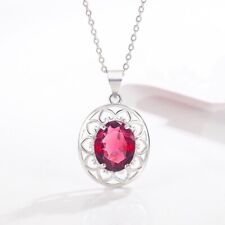 Oval red crystal for sale  BARNSLEY