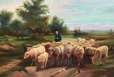 Tableau ancien signé d'occasion  Toulouse-