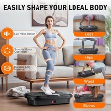 Maquina Vibratória Para Hacer Ejercicios Fortalece Musculos Solo 10 Minutos Dia comprar usado  Enviando para Brazil
