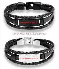 Bracciale braccialetto uomo usato  Ugento