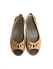 Crocs brown slingback for sale  Shipping to Ireland