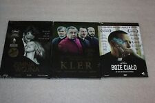 Używany, Boże Ciało DVD + Kler DVD + ZImna Wojna DVD  ZESTAW  POLSKIE FILMY NEW na sprzedaż  PL