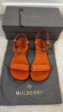 Genuine mulberry sandals for sale  ROCHESTER