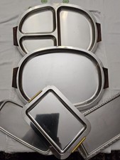 Servierplatten edelstahl stüc gebraucht kaufen  Wolfsburg