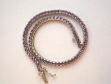 Feines amethyst tennisarmband gebraucht kaufen  Maintal