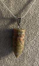 Green unakite bullet for sale  WORCESTER