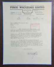 1942 furse wholesale for sale  HASTINGS