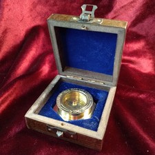 Maritime brass compass for sale  EXETER