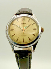Vintage cyma 34mm for sale  LONDON
