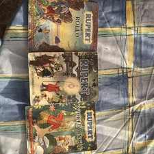 Rupert annual books for sale  LEIGHTON BUZZARD