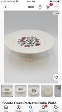 Spode porcelain cake for sale  NEWQUAY