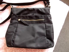 Clarks black crossbody for sale  CANNOCK