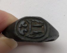 Intaglio seal ring for sale  HELSTON