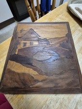 Vintage wooden marquetry for sale  ST. LEONARDS-ON-SEA