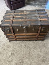 Steamer trunk old for sale  Jackson