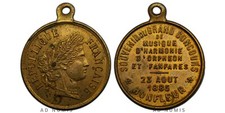 Médaille 1885 concours d'occasion  Rabastens