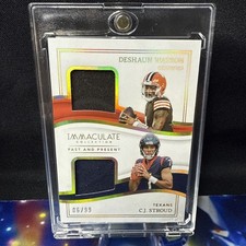 2023 Immaculate Collection #PPM-9 Past & Present Deshaun Watson / CJ Stroud /99 comprar usado  Enviando para Brazil