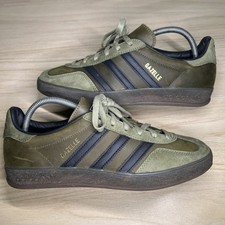 Adidas Originals Gazelle Indoor Focus Olive Core Black Gum IH4772 Masculino 7.5 comprar usado  Enviando para Brazil