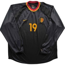 Camisa de futebol Bélgica 2000-02 Nike Away manga longa #19 tamanho XL comprar usado  Enviando para Brazil