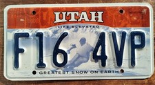 Targa utah originale usato  Biella