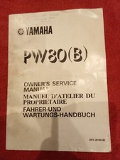 Yamaha pw80 workshop for sale  MANCHESTER