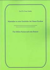Franz Schulz Materialien zur Geschichte des Hauses Krockow Rutzau Westpreußen na sprzedaż  PL