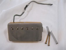 Usado, Vintage 1974-75 BANHADO A OURO Gibson Pat # T-TOP Captador de Ponte de Guitarra 7,69 ohms comprar usado Usado, Vintage 1974-75 BANHADO A OURO Gibson Pat # T-TOP Captador de Ponte de Guitarra 7,69 ohms comprar usado  Enviando para Brazil