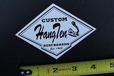 Adesivo vintage para surf Hang Ten Noserider surfista longboard OG V49A comprar usado  Enviando para Brazil