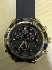 Relógio masculino Citizen Promaster Eco Drive Yachting World Time Jr4046-03E comprar usado  Enviando para Brazil