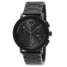 Relógio masculino Movado Bold Evolution 2.0 cronógrafo quartzo mostrador preto 3601099 comprar usado  Enviando para Brazil