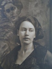 Linda mulher foto original início dos anos 1900 RARO Berlim Alemanha pintura modelo vestido comprar usado  Enviando para Brazil