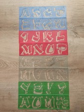 Abc schablonen set gebraucht kaufen  Fürfeld, Biebelsheim, Hackenheim