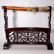 Suporte de espada japonês de madeira para três Katana Samurai Swr357, usado comprar usado Suporte de espada japonês de madeira para três Katana Samurai Swr357, usado comprar usado  Enviando para Brazil