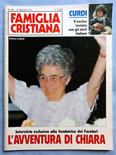 Famiglia cristiana 1991 usato  Verona