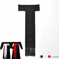 Cinto preto masculino para Soutane Cassock clero robe cassock faixa cinctura comprar usado  Enviando para Brazil
