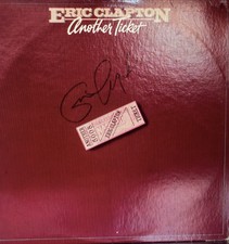 Eric clapton autografato usato  Trevignano Romano