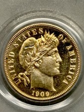 1909 proof barber for sale  Bradenton