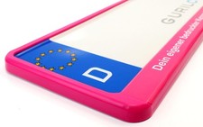 Kennzeichenhalter pink 520 gebraucht kaufen  Wörth am Rhein