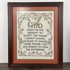 Vintage serenity prayer for sale  Pflugerville