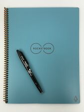 Usado, Notebook Inteligente Reutilizável Rocketbook Core 8,5" X 11" Forrado Regulado 32 Páginas Azul-petróleo comprar usado  Enviando para Brazil