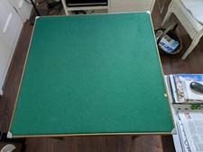 Folding green baize for sale  LONDON