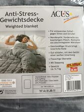 Gewichtsdecke 135x200cm 6kg gebraucht kaufen  Schwäbisch Gmünd
