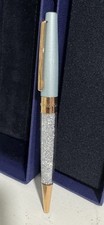 Caneta esferográfica Swarovski cristalina poeira estelar verde claro comprar usado  Enviando para Brazil
