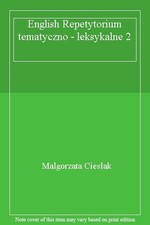 English Repetytorium tematyczno - leksykalne 2-Malgorzata Ciesla na sprzedaż  Wysyłka do Poland