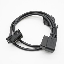 Adaptador 3 pés 16 pinos macho para fêmea OBD 2 divisor cabo Y, usado comprar usado  Enviando para Brazil