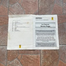 Brochure ferrari paga usato  Modena