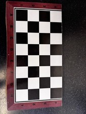 Wooden chess backgammon for sale  LONDON