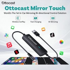 2025 Ottocast Mirror Touch *Carro de controle e telefone *Carregamento de 27W *Carplay sem fio comprar usado  Enviando para Brazil